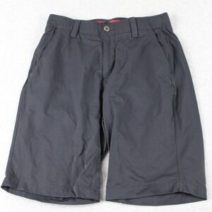 Under‎ Armour Shorts Mens 30 HeatGear Loose Performance Golf Chino Black